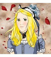Fille romantique portrait 1
