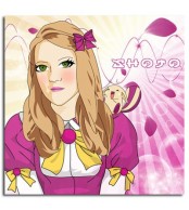 Fille romantique portrait 2