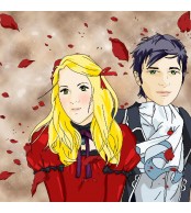Couple romantique portrait