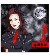 GOTHIC LOLITA 2 - Format portrait