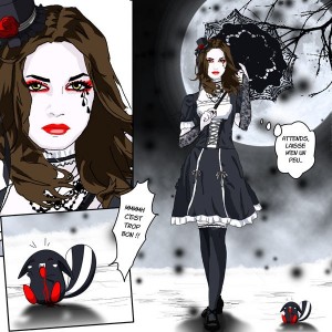 GOTHIC LOLITA - format manga